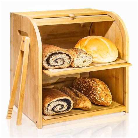 is bamboo or steel better for bread box|best bread storage boxes.